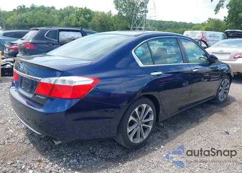 2014 Honda Accord Sport z USA, uszkodzony, nr VIN 1HGCR2F51EA098220